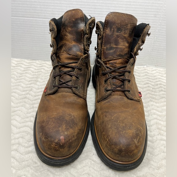 RED WING 2212 Men’s Size 10.5EE Steel Toe Waterproof Brown Work Boots MSRP $244